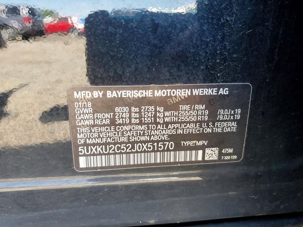 2018 BMW X6 xDrive35i