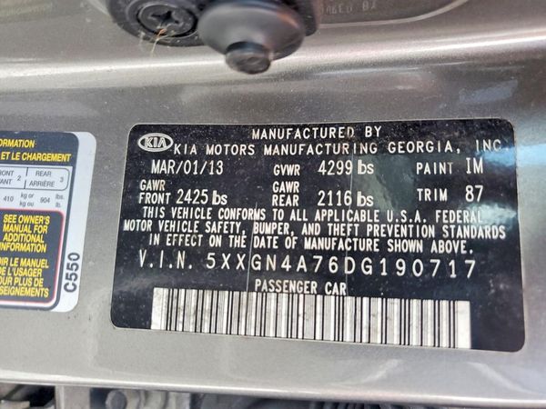 2013 KIA OPTIMA