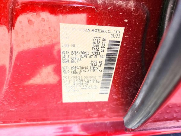 2021 NISSAN FRONTIER Crew Cab