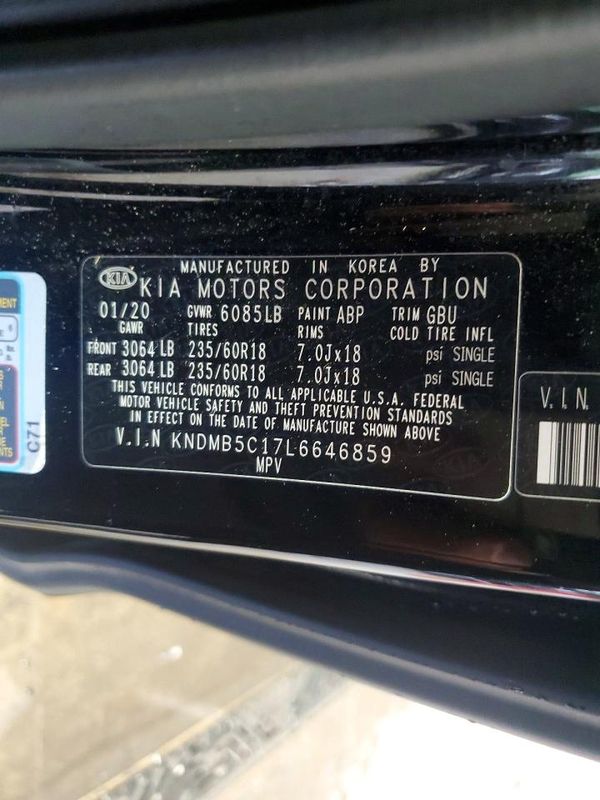 2020 KIA SEDONA LX/EX