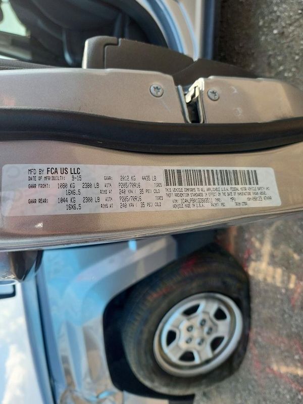 2016 JEEP PATRIOT SPORT FWD