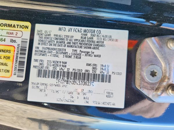 2017 FORD MUSTANG I4 Convertible