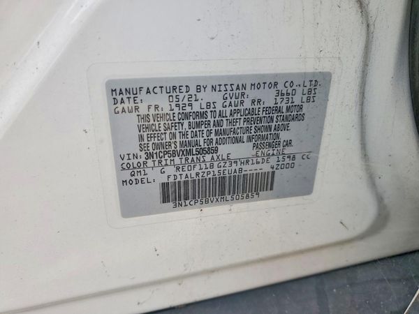 2021 NISSAN KICKS S