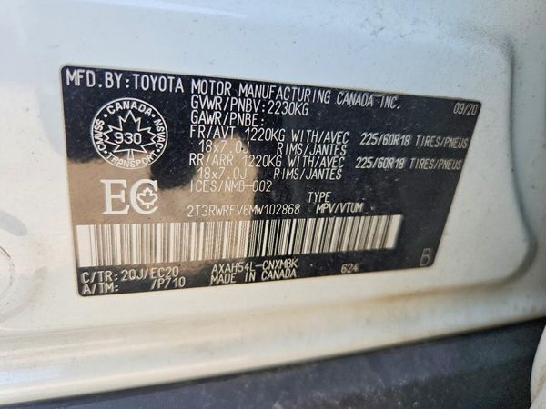 2021 TOYOTA RAV4 XLE HV