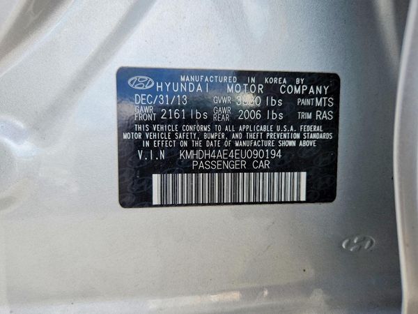 2014 HYUNDAI ELANTRA