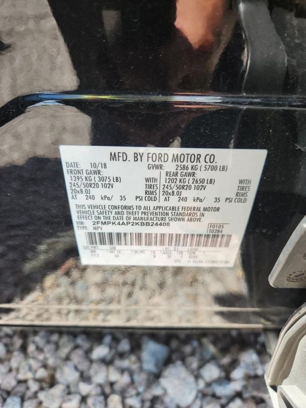 2019 FORD EDGE ST