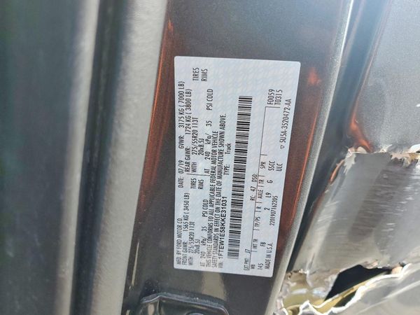 2019 FORD F150