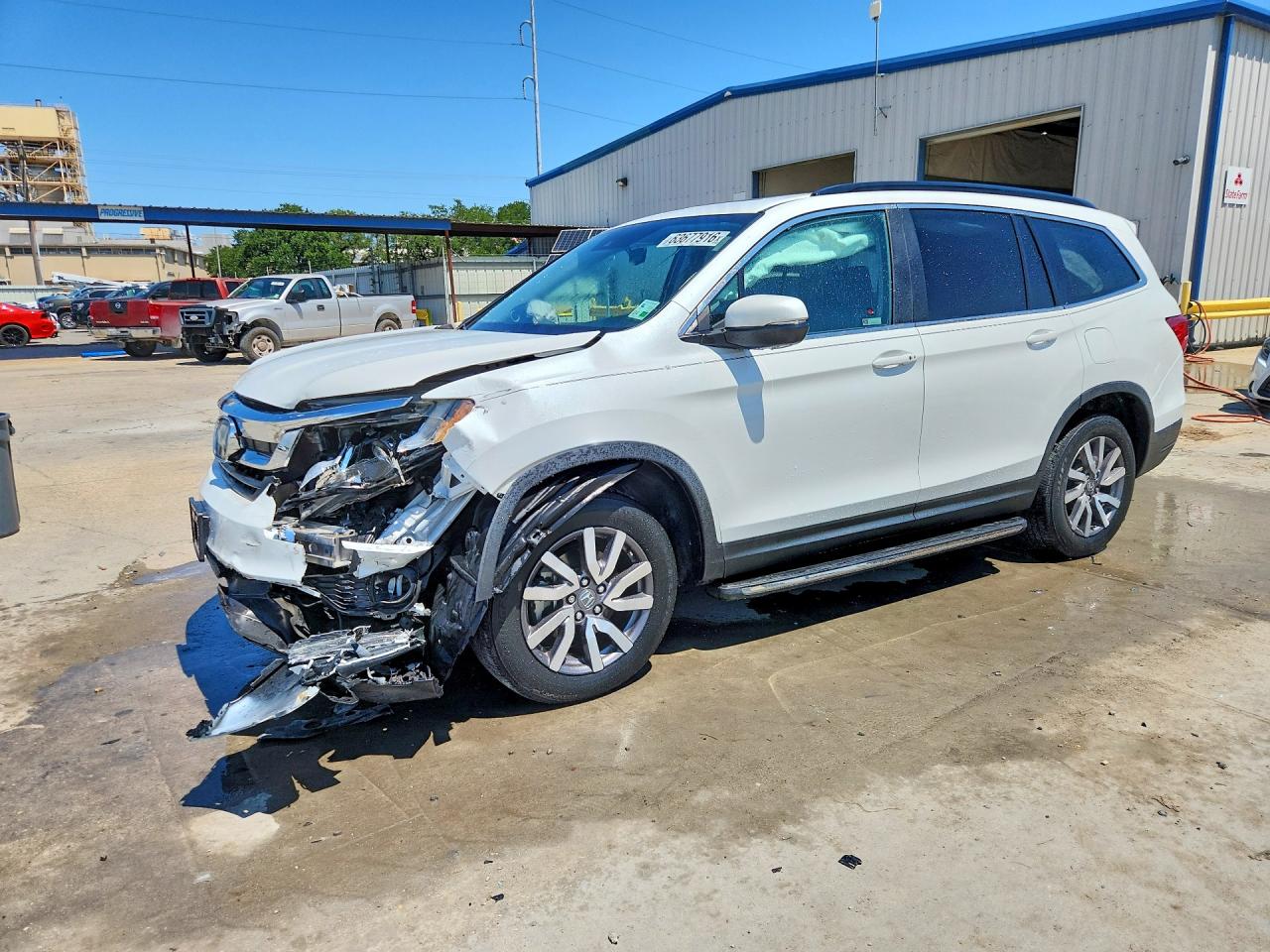 2021 HONDA PILOT EX-L — Front 3/4
