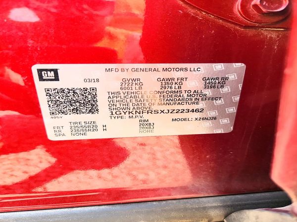 2018 CADILLAC XT5 Premium Luxury