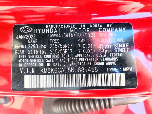 2022 HYUNDAI KONA