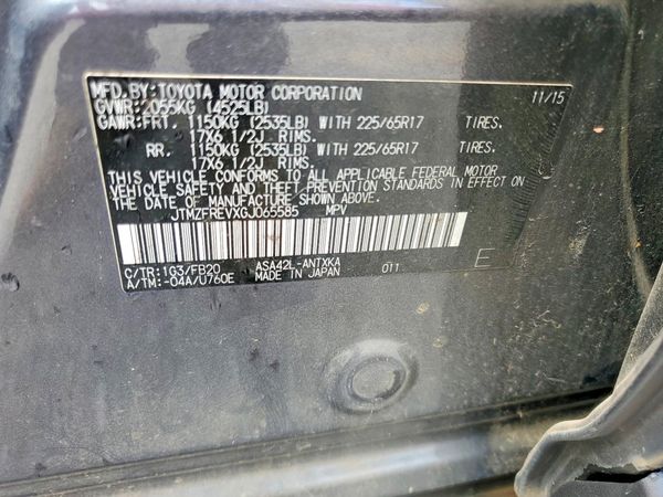 2016 TOYOTA RAV4 LE (X Grade)