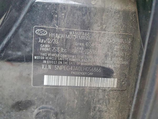 2020 HYUNDAI SONATA