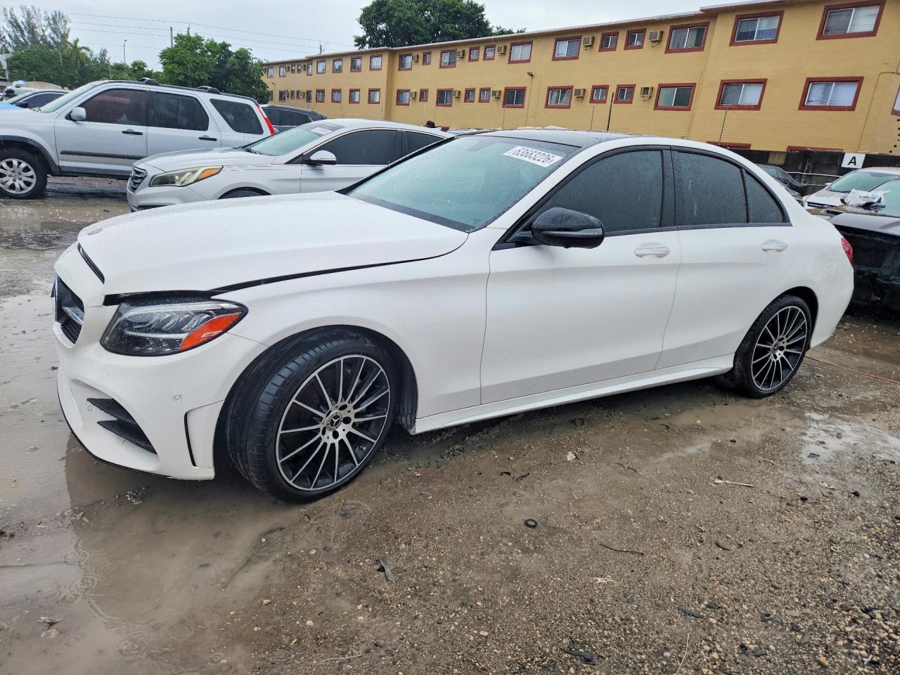 2020 MERCEDES-BENZ C-CLASS C300-4M — Front 3/4