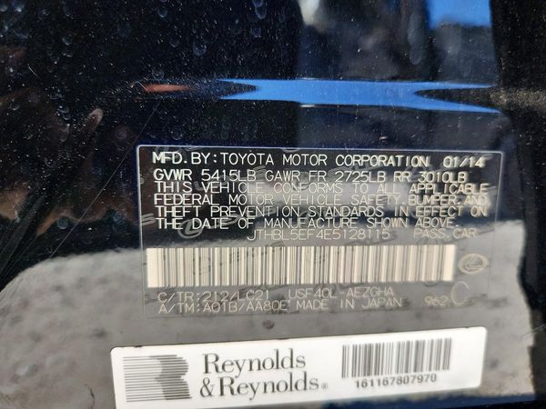 2014 LEXUS LS 460