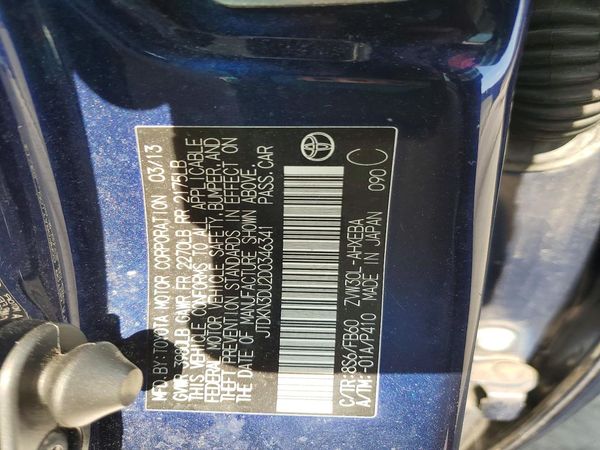 2013 TOYOTA PRIUS