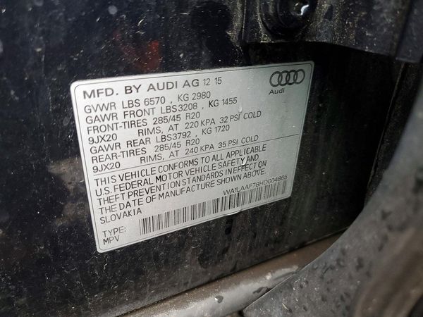 2017 AUDI Q7