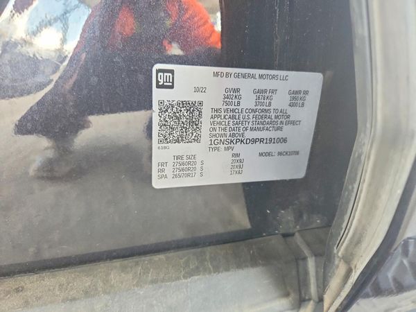 2023 CHEVROLET TAHOE Z71