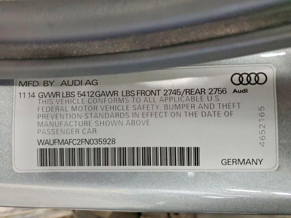 2015 AUDI A6