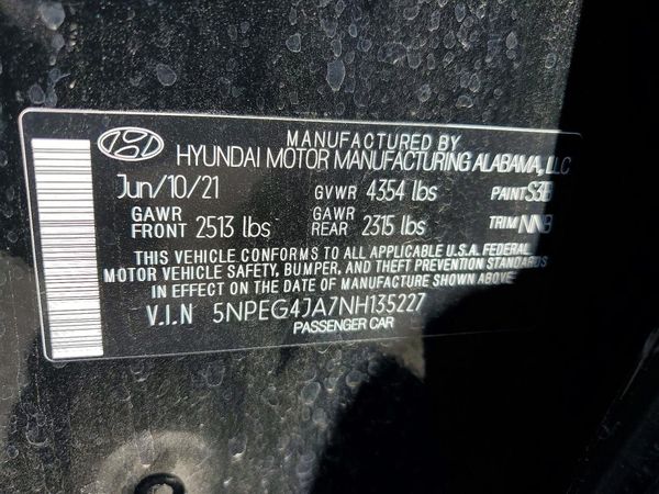 2022 HYUNDAI SONATA SE