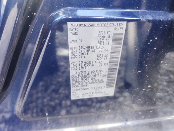 2019 NISSAN PATHFINDER
