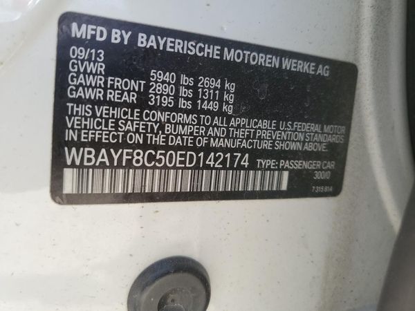 2014 BMW 750