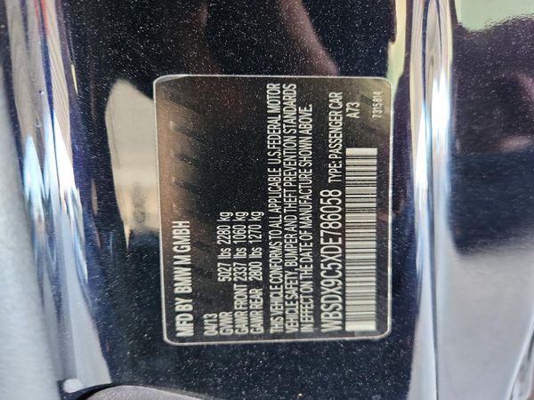 2013 BMW M3 — VINS