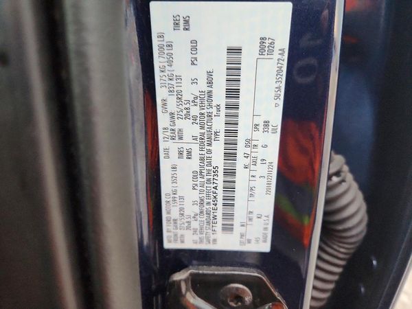 2019 FORD F150