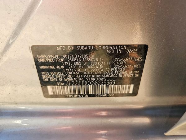2025 SUBARU CROSSTREK Premium