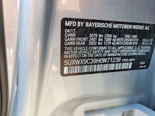 2017 BMW X3 xDrive28i