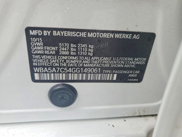 2016 BMW 528 xDrive