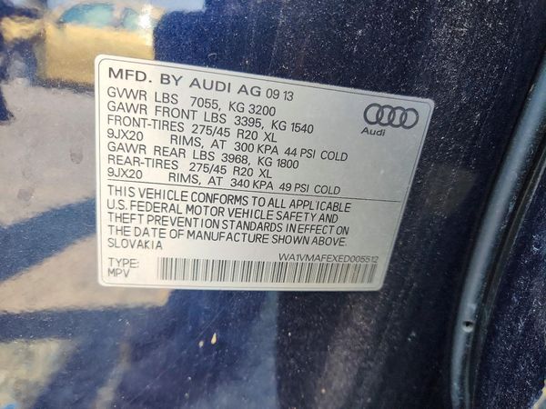 2014 AUDI Q7 Prestige