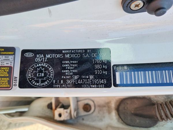 2018 KIA FORTE