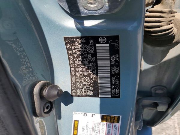 2013 TOYOTA PRIUS