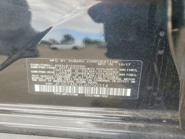 2018 SUBARU CROSSTREK Premium