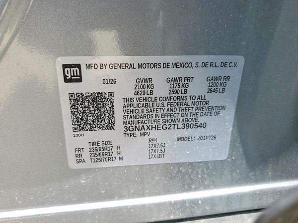 2026 CHEVROLET EQUINOX 1LT