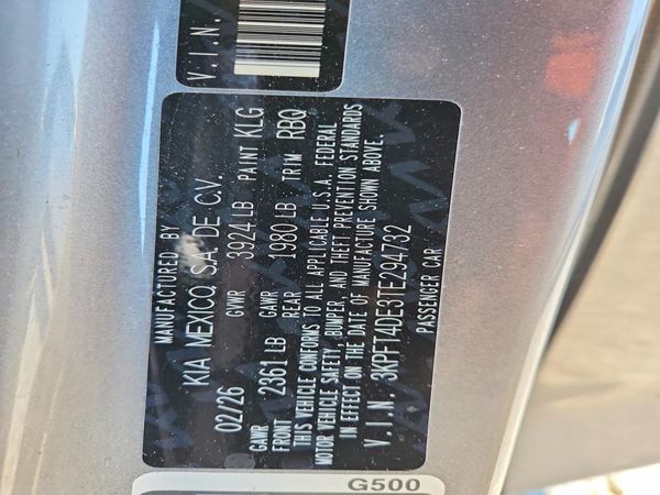2026 KIA K4 LX, LXS