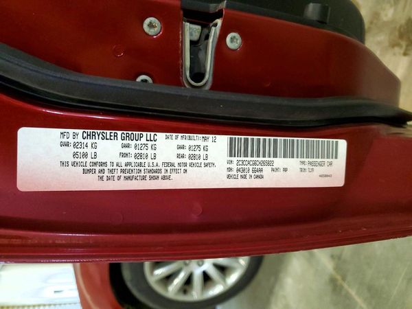 2012 CHRYSLER 300 300C/Limited