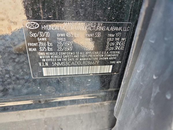 2020 HYUNDAI SANTA FE