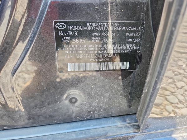 2021 HYUNDAI SONATA