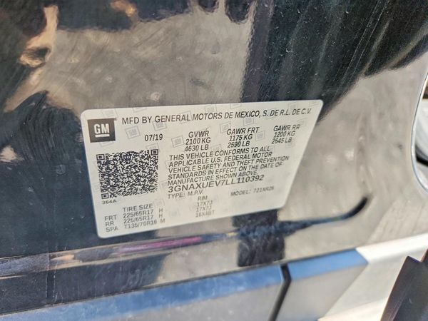 2020 CHEVROLET EQUINOX LT (1LT)