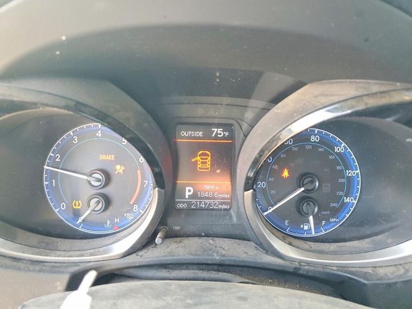 2014 TOYOTA COROLLA L/LE — ODOM