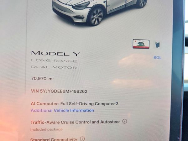 2021 TESLA MODEL Y