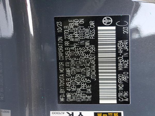 2024 TOYOTA PRIUS