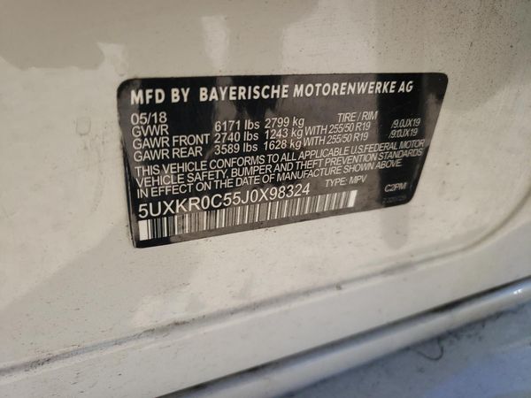 2018 BMW X5