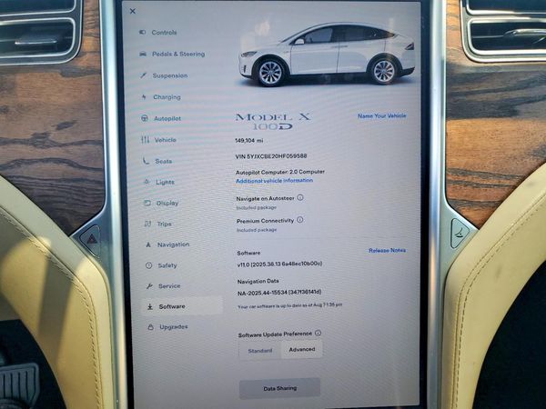 2017 TESLA MODEL X