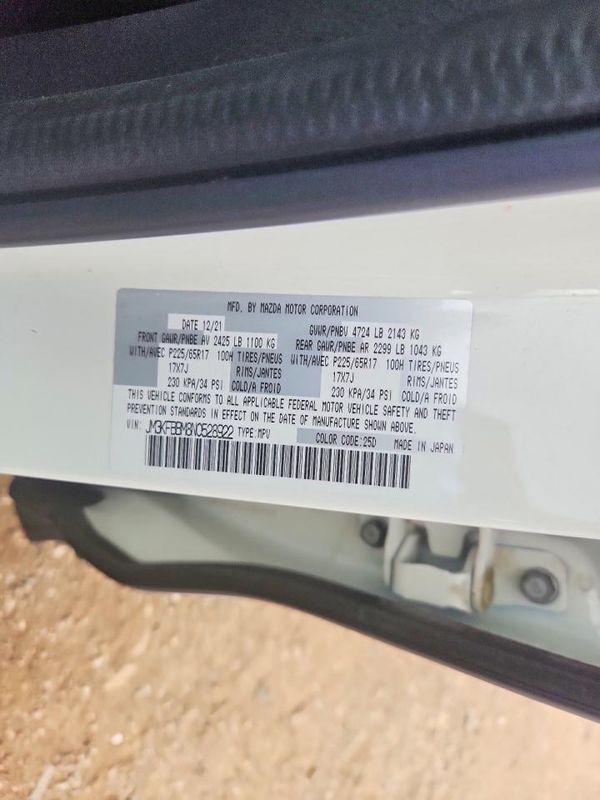 2022 MAZDA CX-5 Select Package