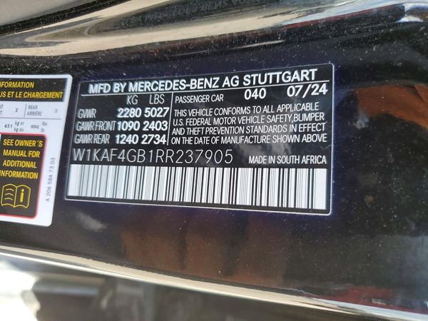 2024 MERCEDES-BENZ C C300
