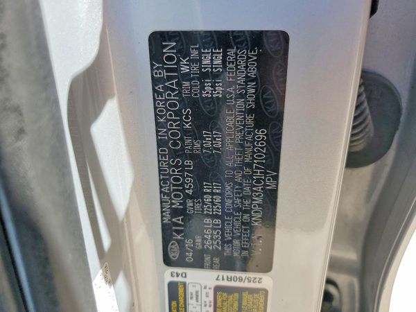 2017 KIA SPORTAGE LX