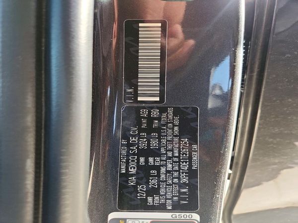 2026 KIA K4 LX, LXS