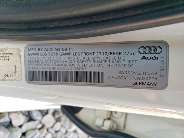 2012 AUDI A6